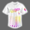 Dodgers 2025 Celebration Pride Month Love Is Love Baseball Jersey 2