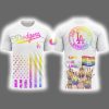 Dodgers 2025 Celebration Pride Month Love Is Love Shirt