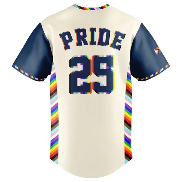 Dodgers 2025 Happy Pride Night Jersey 3
