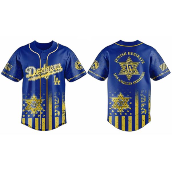 Dodgers 2025 Jewish Heritage Night Jersey
