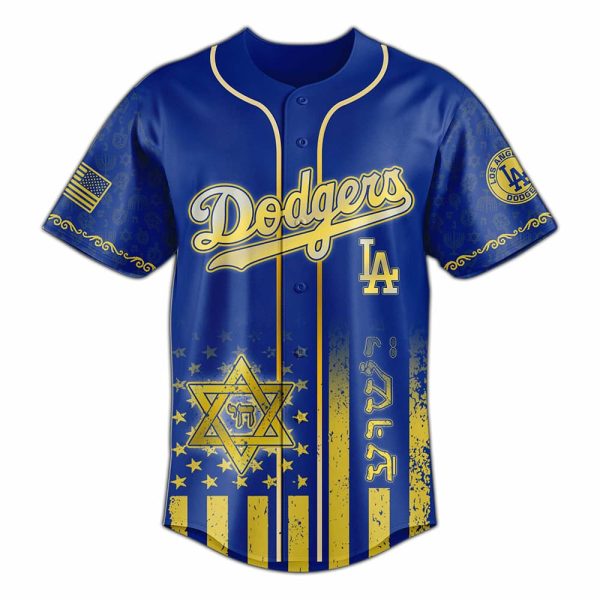 Dodgers 2025 Jewish Heritage Night Jersey 2