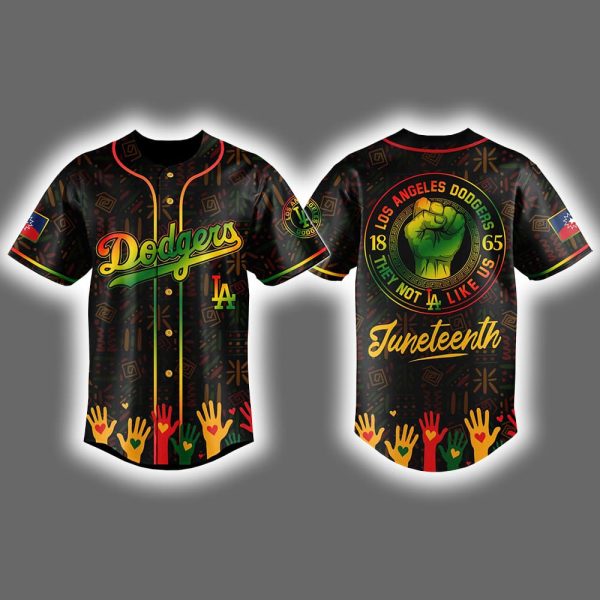 Dodgers 2025 Juneteenth Freedom They Not Like Us Jersey