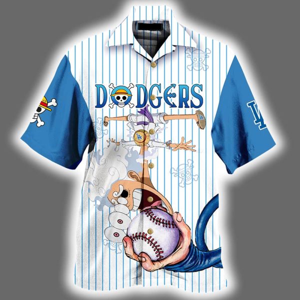 Dodgers 2025 One Piece Night Hawaiian Shirt 2
