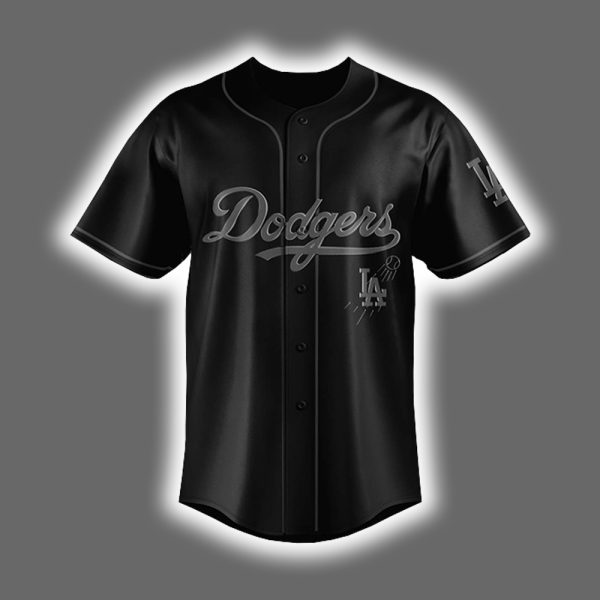 Dodgers Black Lights Out Jersey 2025 2