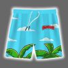 Dodgers Christmas in July Hawaiian Shorts 2025
