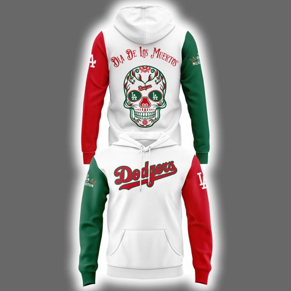 Dodgers Dia De Los Muertos 2025 Hoodie Joggers Cap
