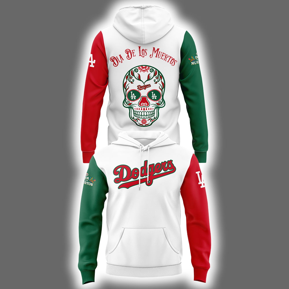 Dodgers Dia De Los Muertos 2025 Hoodie Joggers Cap 2025 Dodgers Dia De Los Muertos Hoodie Joggers Cap