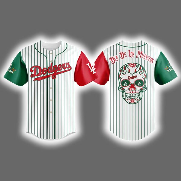 2025 Dodgers Dia De Los Muertos Jersey