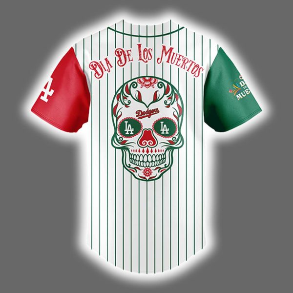 Dodgers Dia De Los Muertos 2025 Jersey 3