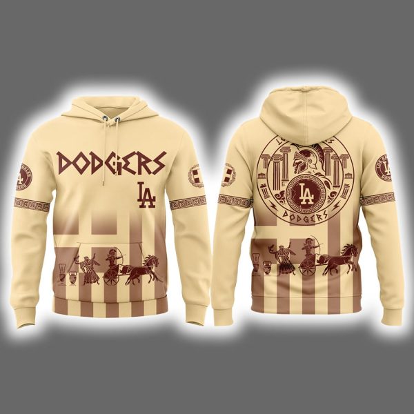 Dodgers Greek Heritage Night 2025 Hoodie Joggers Cap