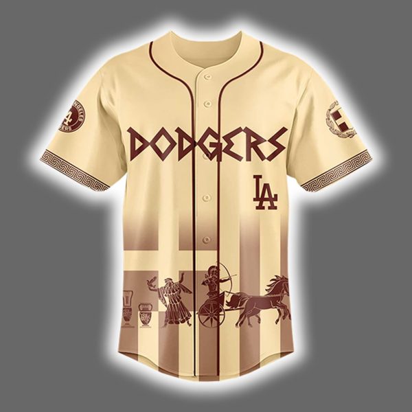 Dodgers Greek Heritage Night 2025 Jersey 2