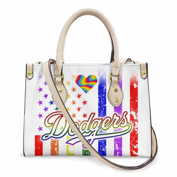 Dodgers Happy Pride Month Leather Handbag 2025 2