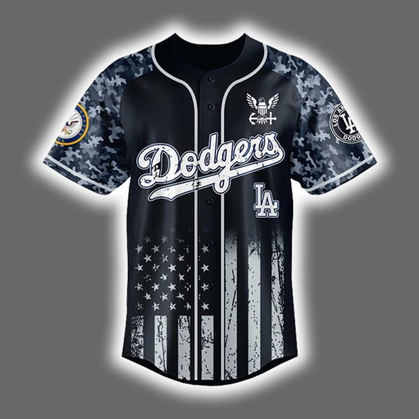 Dodgers US Navy 250th Birthday Celebration Jersey 2025 2
