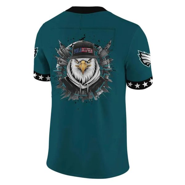 Eagles 2025 Independence Day Football Jersey 3