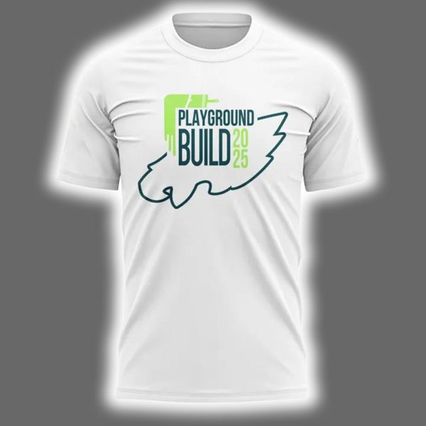 Eagles 2025 Playground Build Stroke Shirt 2