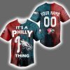 Eagles x Phillies It's A Philly Thing Baseball Jersey