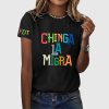 FDT Chinga LA Migra Abolish ICE Print T-Shirt