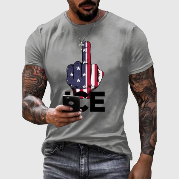 Fck ICE Protest Print T Shirt 4