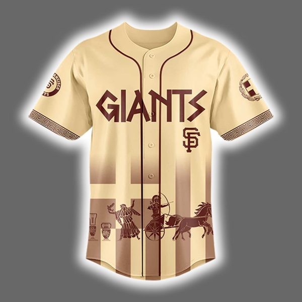 Giants Greek Heritage Night 2025 Jersey 2