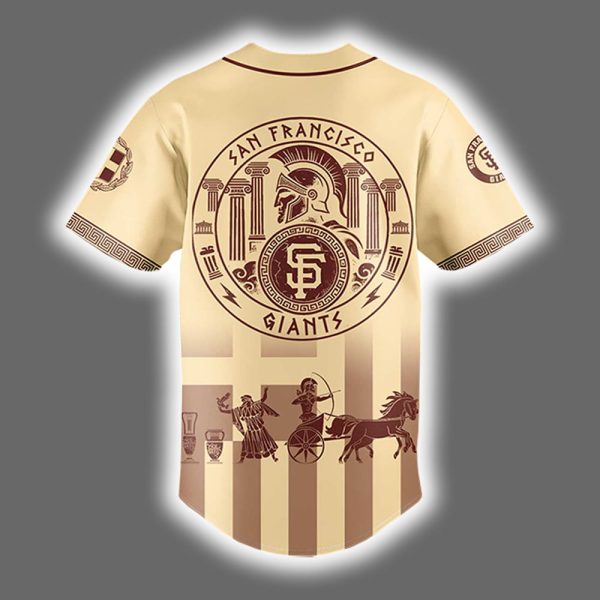 Giants Greek Heritage Night 2025 Jersey 3