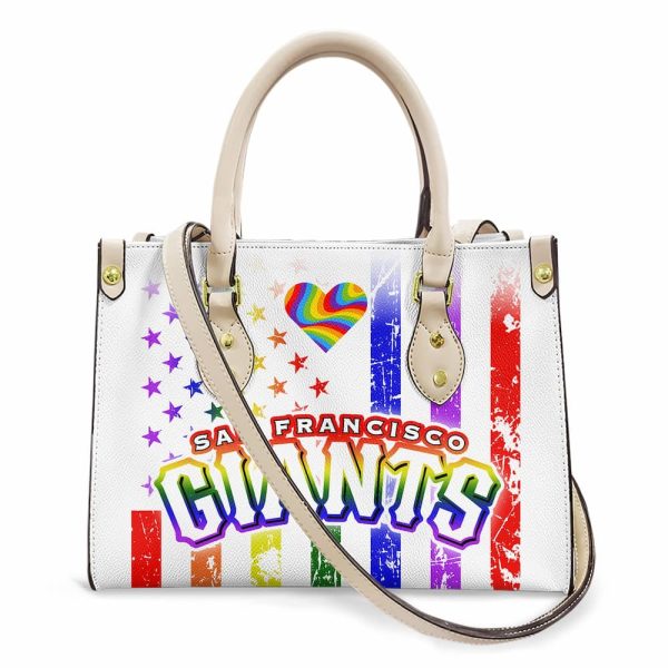 Giants Happy Pride Month Leather Handbag 2025 2