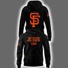 Giants Jesus Won Hoodie Joggers Cap