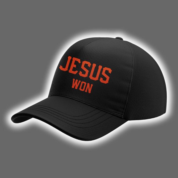 Giants Jesus Won Hoodie Joggers Cap 3