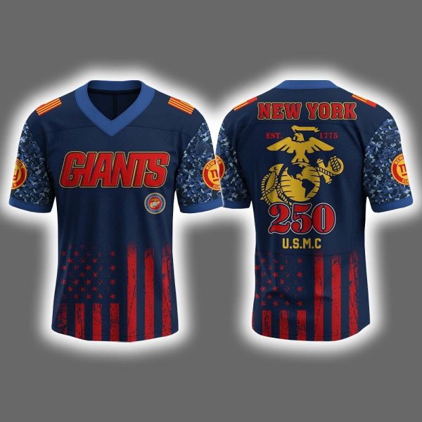 Giants US USMC 250th Birthday Jersey 2025