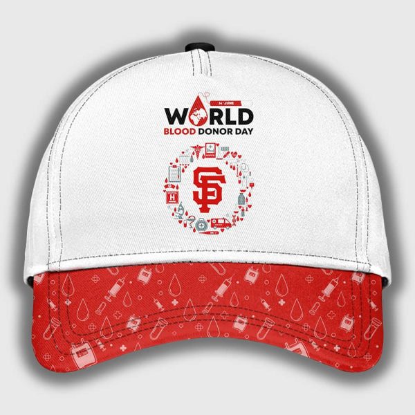 Giants World Blood Donor Day 2025 Hat