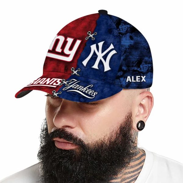 Giants x Yankees Personalized Cap 2