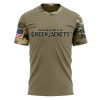 Green Jackets Military Appreciation Night 2025 Shirt 2
