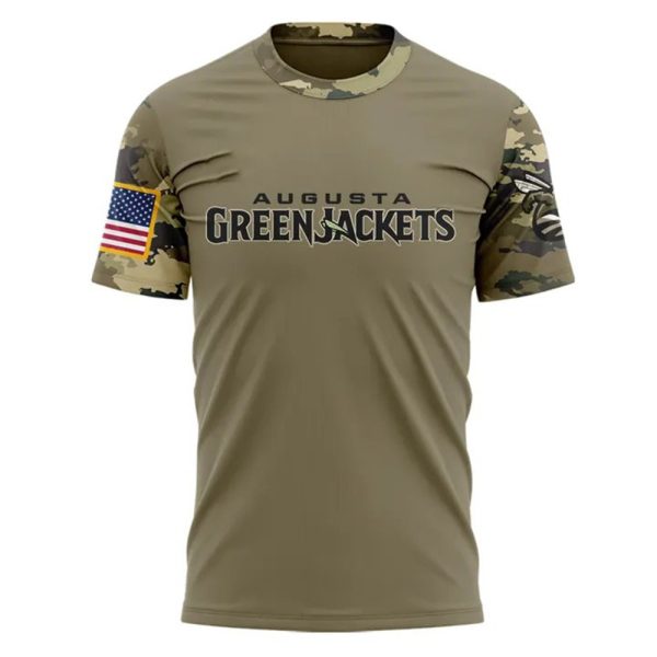 Green Jackets Military Appreciation Night 2025 Shirt 2