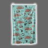 Greeting From The Gulf Of America Patriotic Beach Towel Summer 3