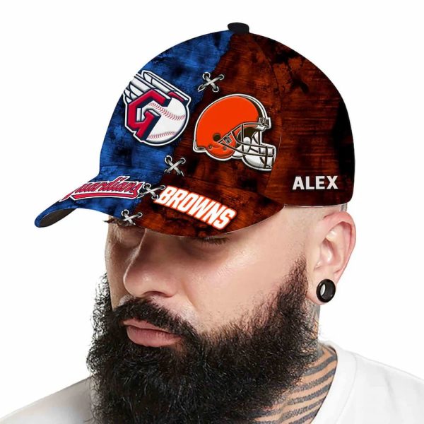 Guardians x Browns Personalized Cap 3