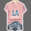 Ice Out Of LA FDT Printed Casual T Shirt 7