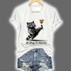 Independence Day FDT NO KINGS IN AMERICA Printed Casual T Shirt 3