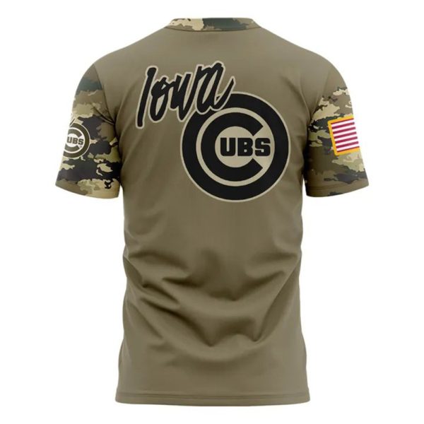 Iowa Cubs Military Appreciation Night 2025 Shirt 3