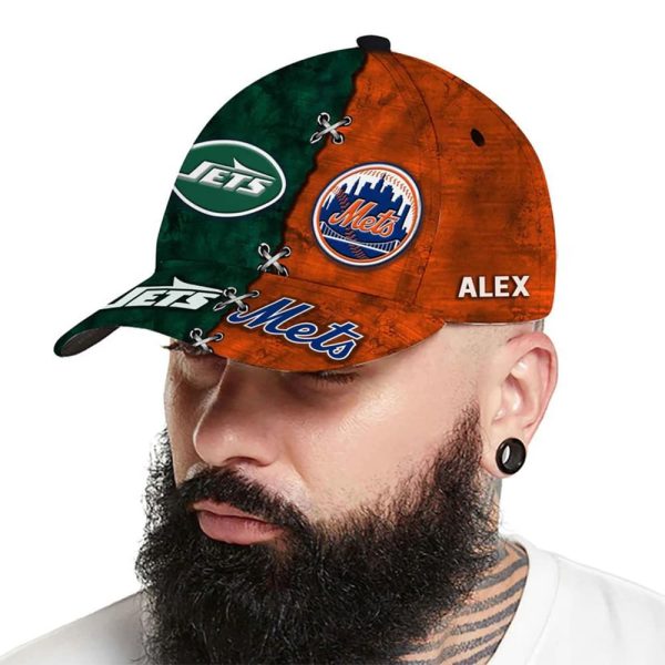 Jets x Mets Personalized Cap 2