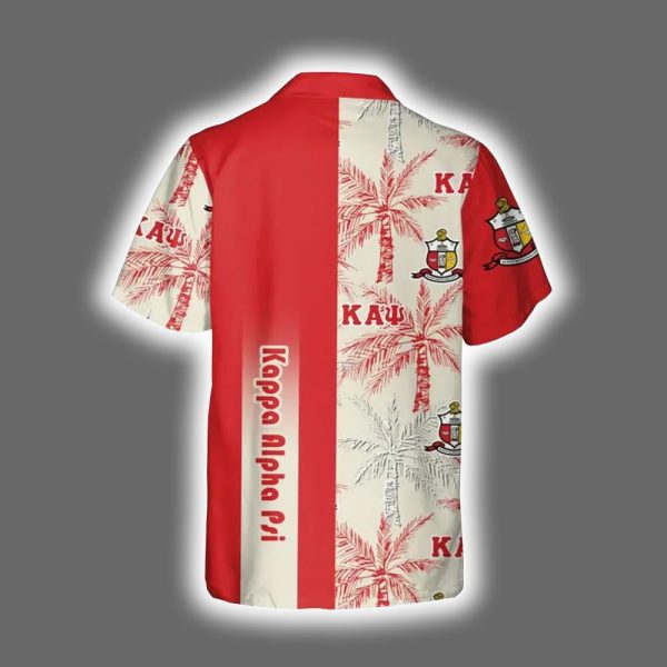 Kappa Alpha Psi Palm Tree Hawaiian Shirt 3