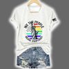 LGBT FDT We The People Means Everybody Printed V Neck T Shirt 3