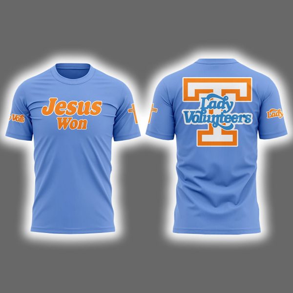 Lady Vols Jesus Won Shirt 2025