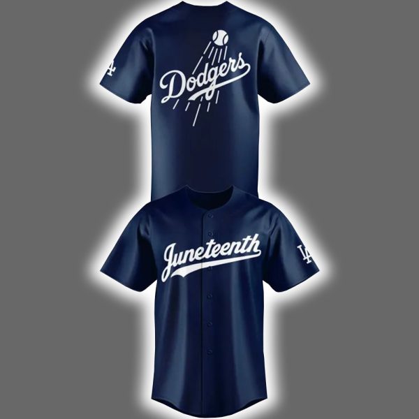Lil Wayne Dodgers Juneteenth Baseball Jersey