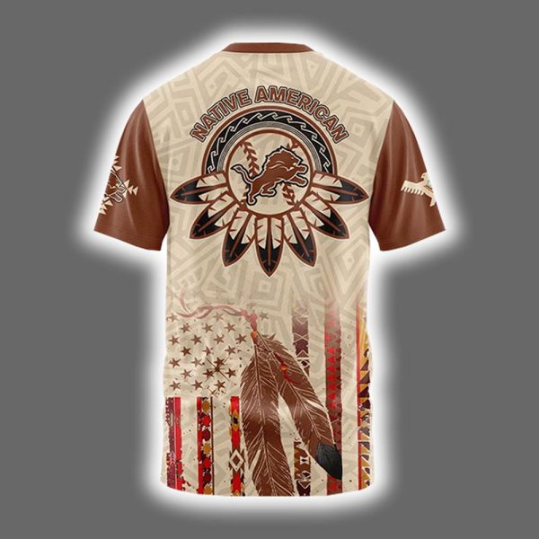 Lions x Native American Heritage 2025 Shirt 3