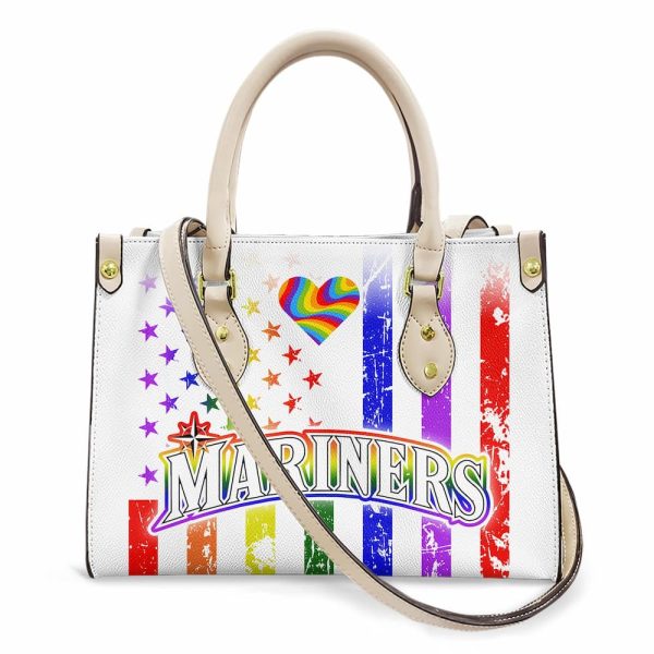 Mariners Happy Pride Month Leather Handbag 2025 2