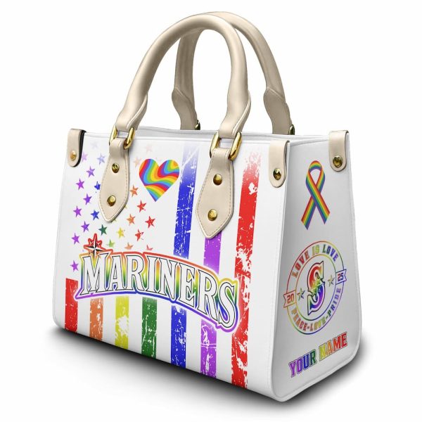 Mariners Happy Pride Month Leather Handbag 2025 4