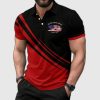 Men's Rejecting Kings Since 1776 Print Casual Polo Shirt