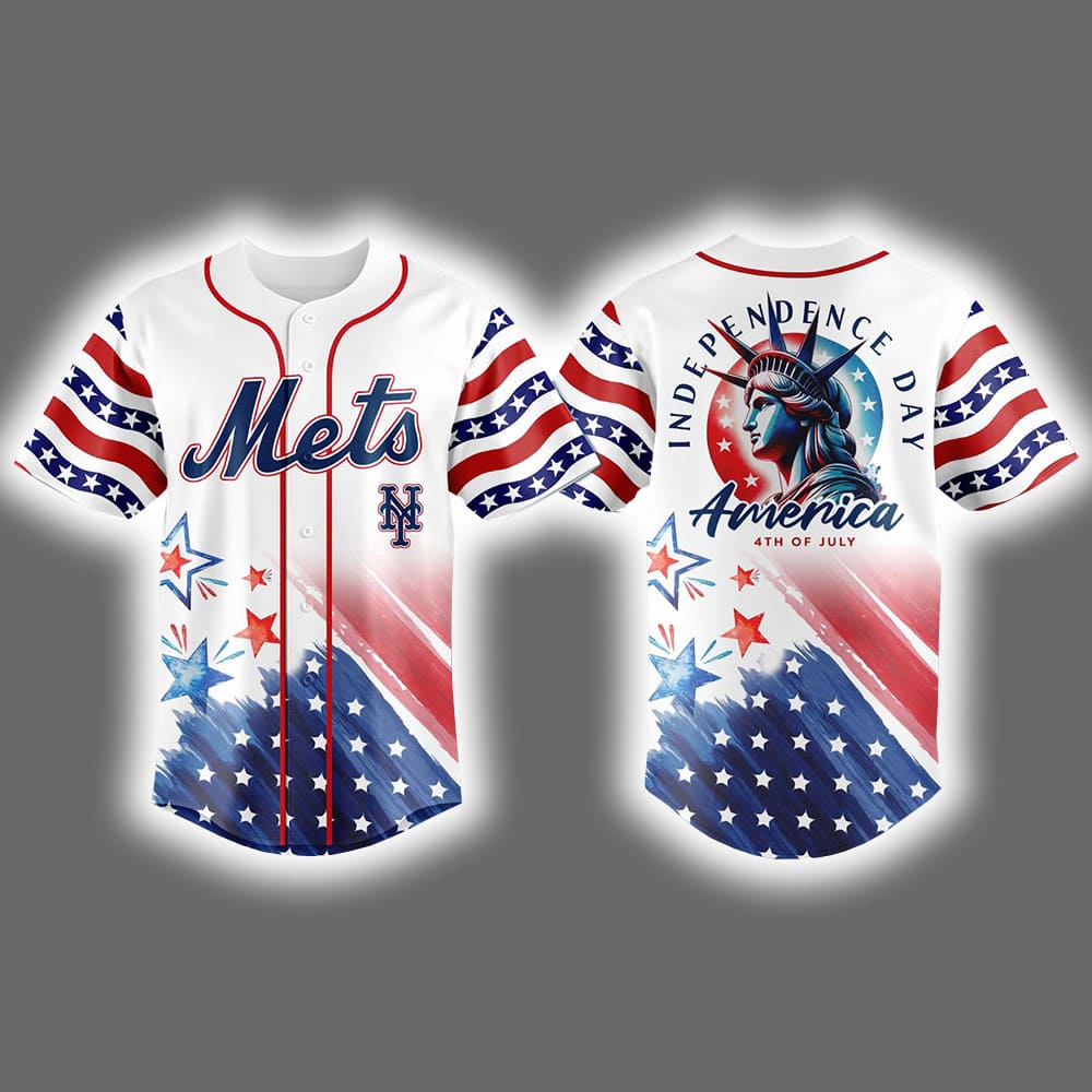 Mets 2025 4th Of July Independence Day United States Of America Jersey Mets 2025 4th Of July Independence Day United States Of America Jersey