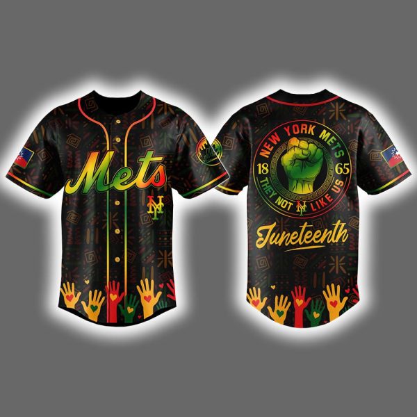 Mets 2025 Juneteenth Freedom They Not Like Us Jersey