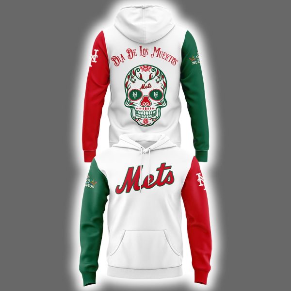 Mets Dia De Los Muertos 2025 Hoodie Joggers Cap
