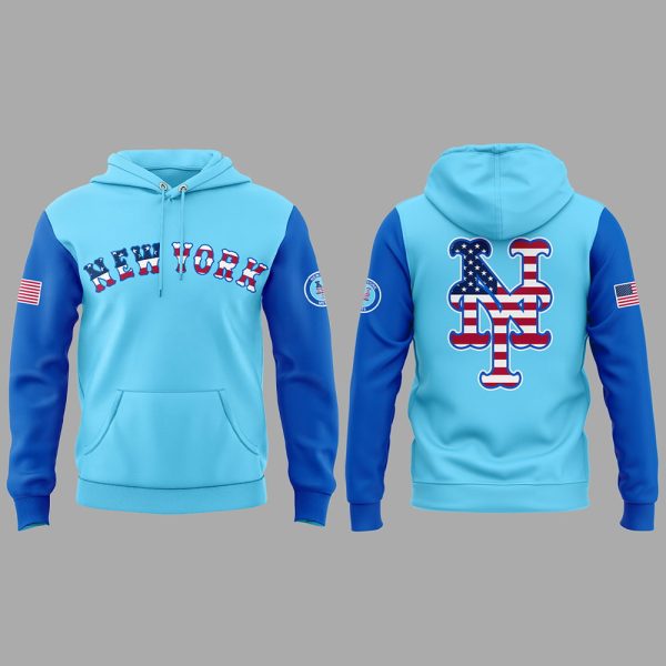 Mets Happy Independence Day 4th Of July Hoodie 2025